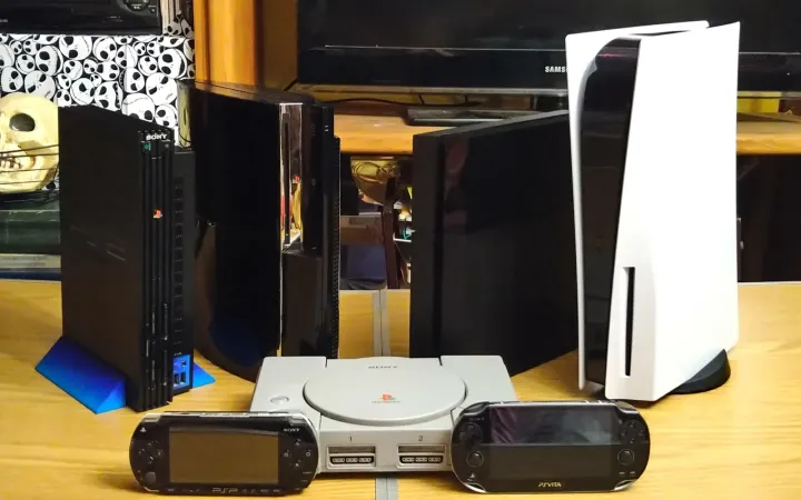 Every PlayStation console from PS1 to PS5 with PSP and PS Vita