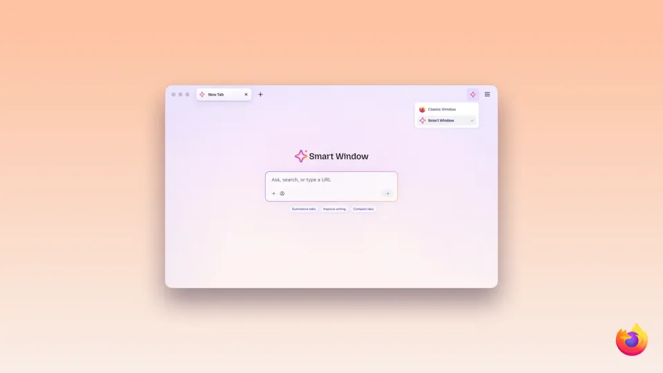 Firefox Smart Window Can Now Fill Forms and Watch Pages